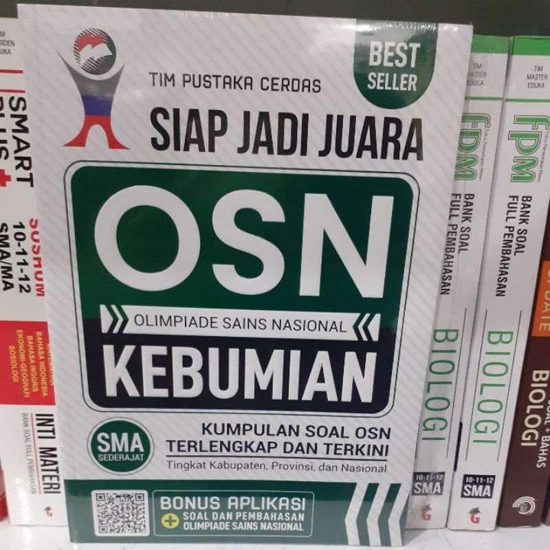 Jual BUKU LATIHAN SOAL PEMBAHASAN SIAP JADI JUARA OSN KEBUMIAN TINGKAT ...