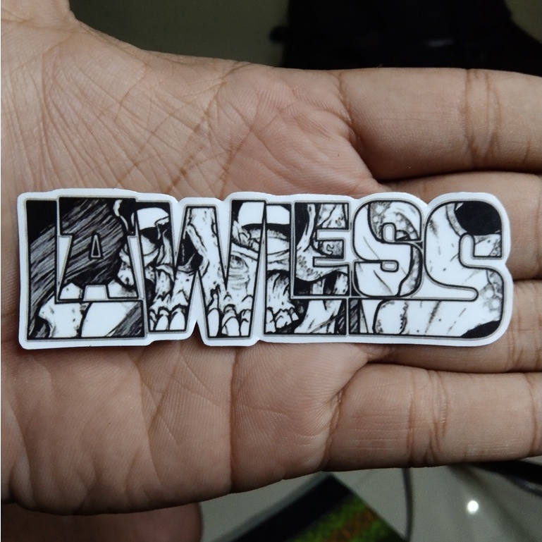 Jual Sticker Lawless | Shopee Indonesia