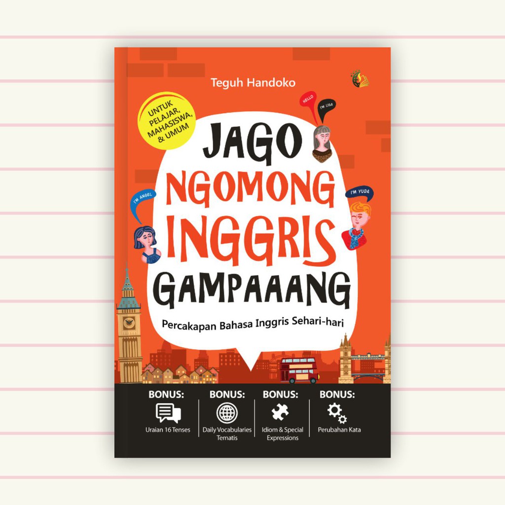 Jual Buku Bahasa Inggris - Jago Ngomong Inggris Gampaaang | Shopee