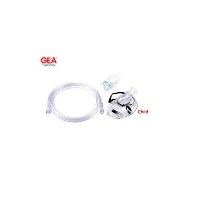 Jual Masker Nebulizer Anak Merk GEA Medical / Masker uap | Shopee Indonesia
