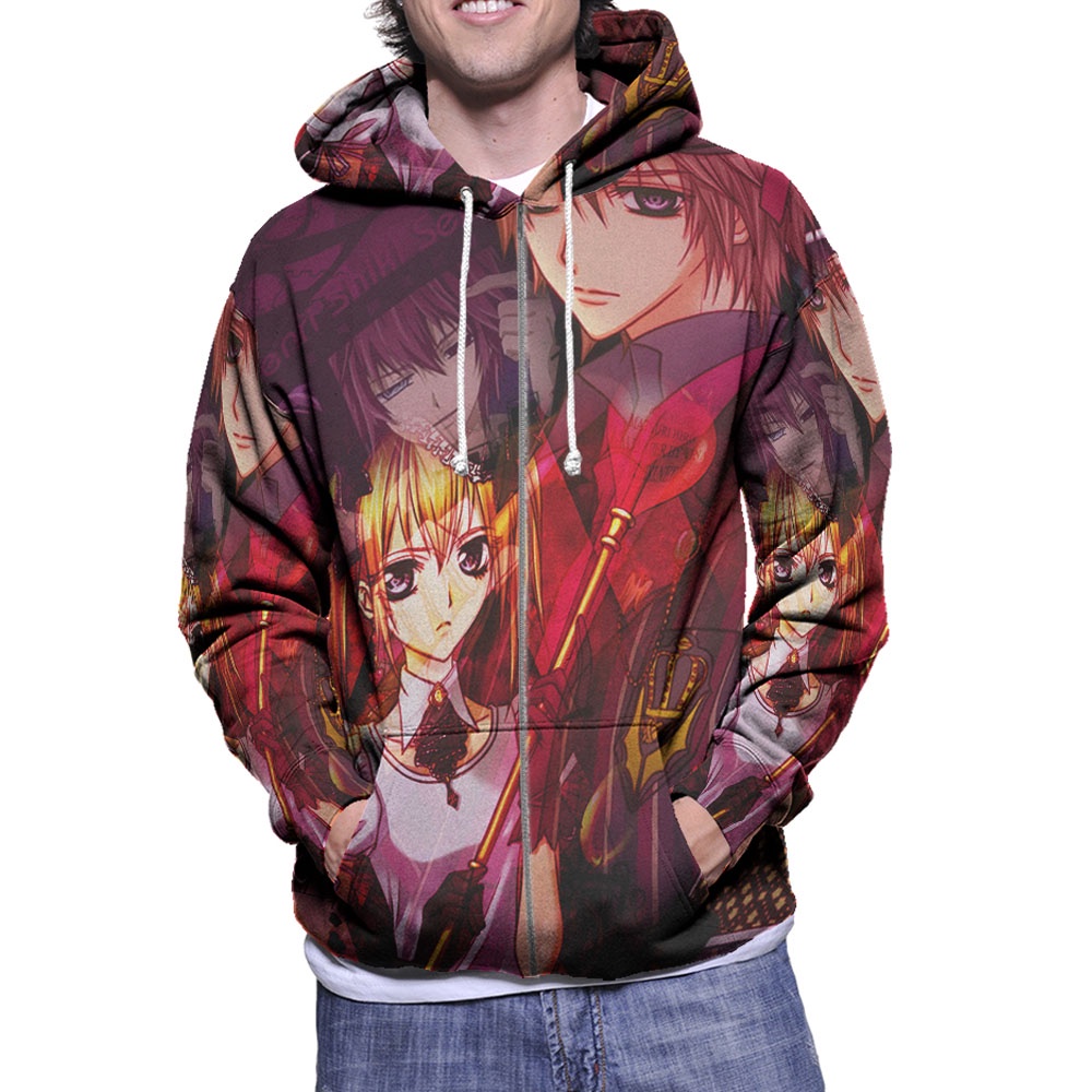 Jual Jaket Hoodie Vampire Knight Manga Series Hoodie Zipper Ritsleting Hoodie Fullprint Bahan Polyester Jersey Shopee Indonesia