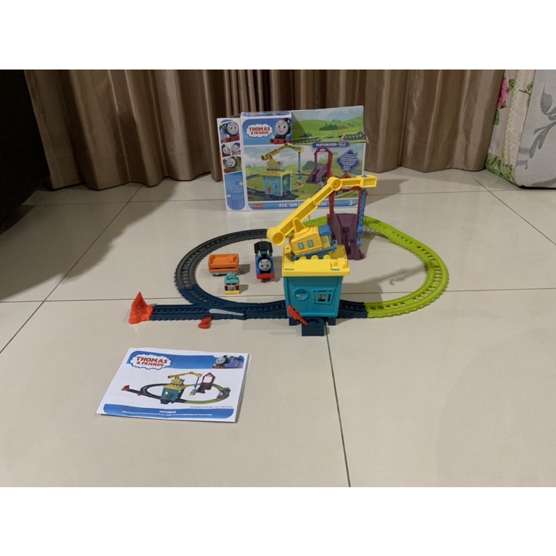 Jual thomas and friends kereta trackmaster thomas fix em up friends ...