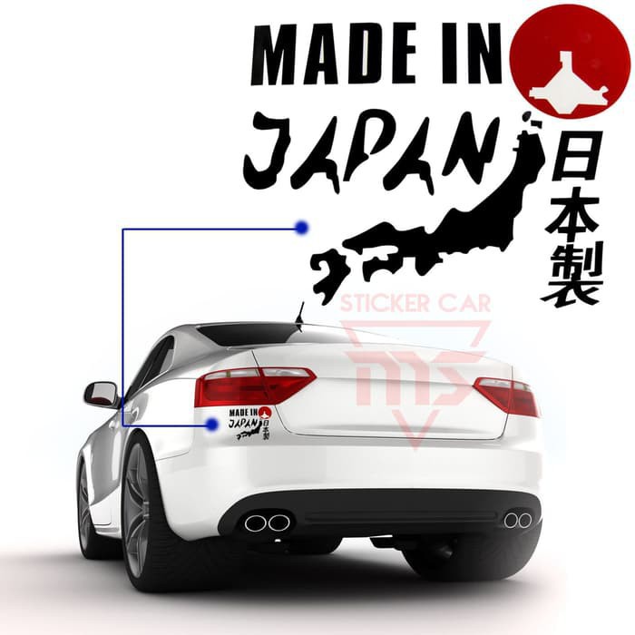 Jual Sticker Stiker Jdm Kanji Made In Japan Shopee Indonesia