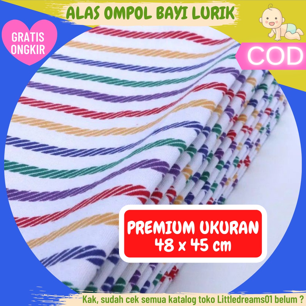 Jual Alas Ompol Bayi Lurik Lorek Lemek Lurik Katun Perlak Alas Tidur