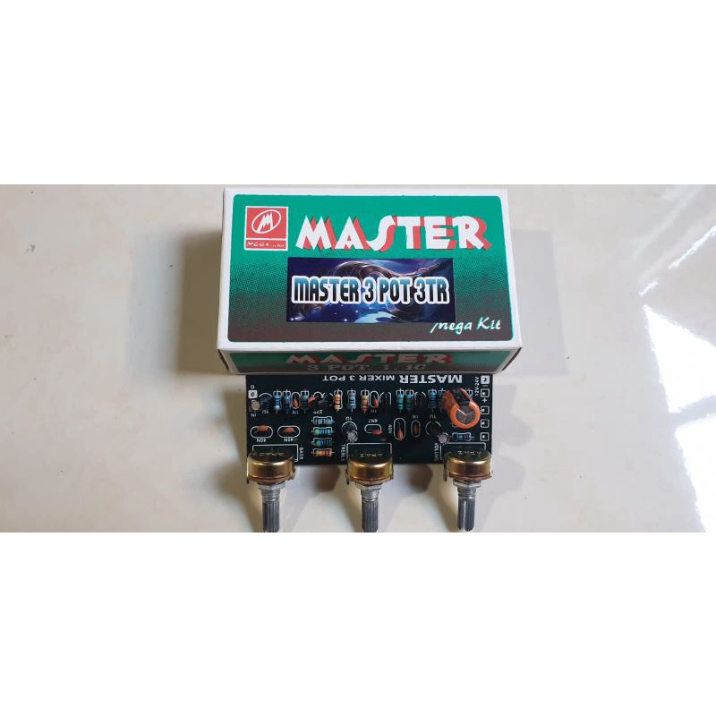 Jual Kit Master 3 potensio 3 transistor | Shopee Indonesia