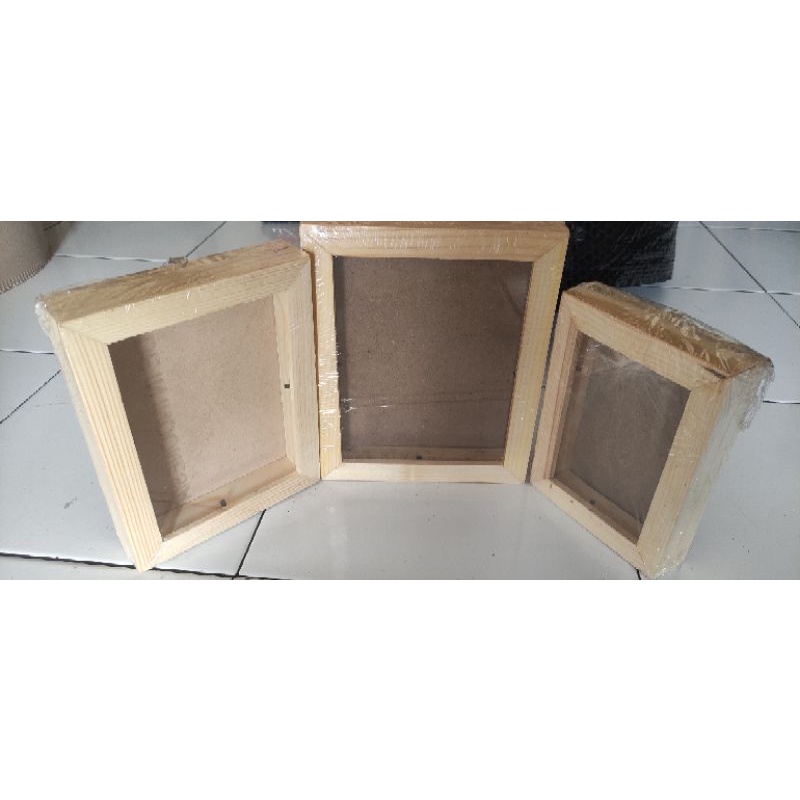 Jual Bingkai foto frame foto figura foto 4r 5r 6r 3D scrapbook mahar ...