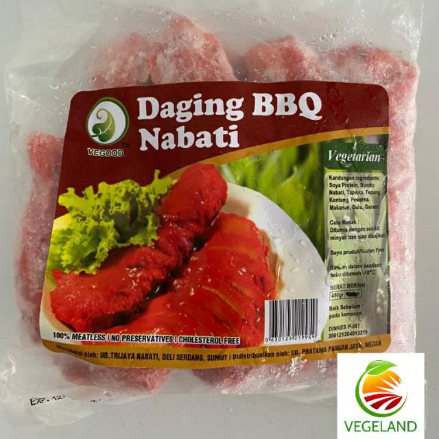 Jual Vegood Daging Bbq Nabati Vegetarian 450gr Shopee Indonesia