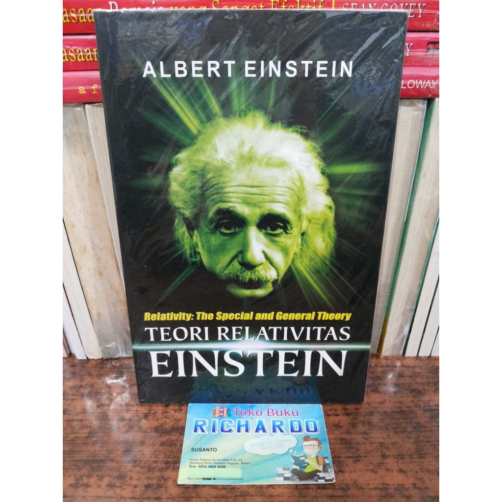 Jual Buku Teori Relativitas Einstein --- Albert Einstein | Shopee Indonesia