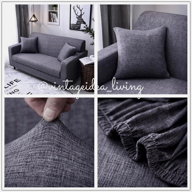 Jual Casing Sofa Abu Shopee Indonesia