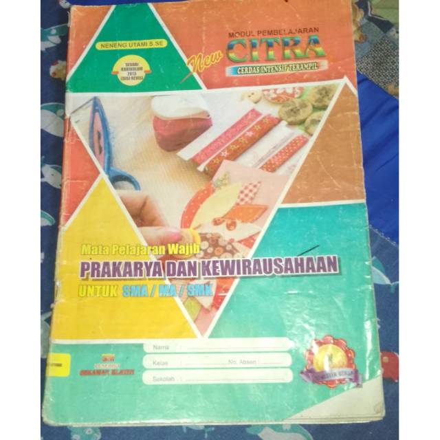 Jual LKS Buku Prakarya Dan Kewirausahaan PKWU SMA Kelas X Buku PPPK ...