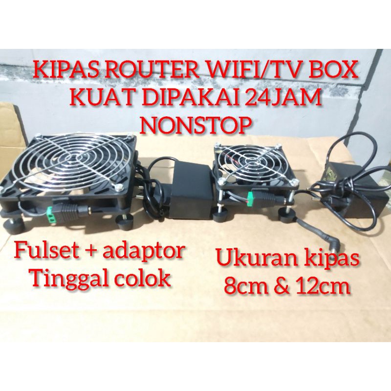 Jual Kipas fan pendingin router WiFi STB set top tv box bok fulset ...