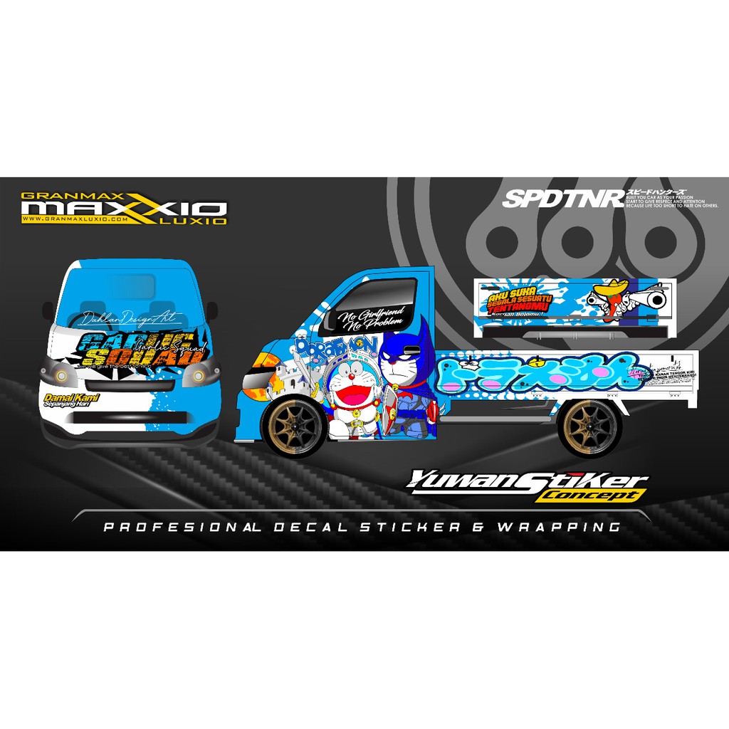 Jual stiker decal grandmax full custom | Shopee Indonesia