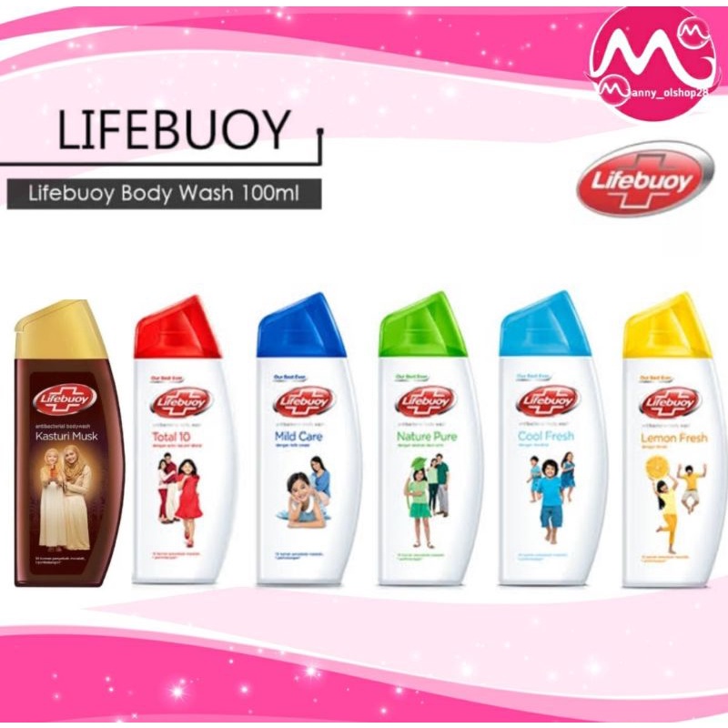 Jual Lifebuoy Body Wash 100ml / 300ml Shopee Indonesia