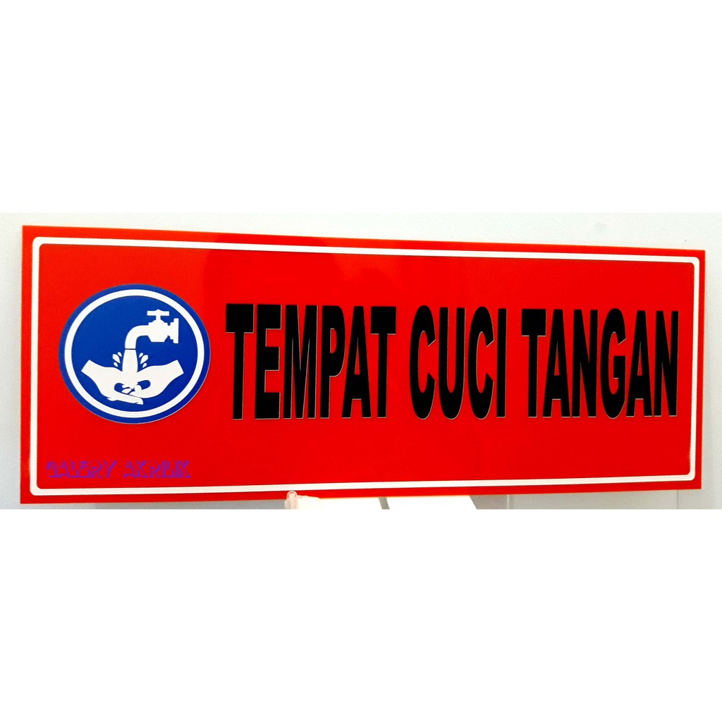 Jual Sign Label Acrylic Custom Papan Nama Akrilik Custom Shopee Indonesia