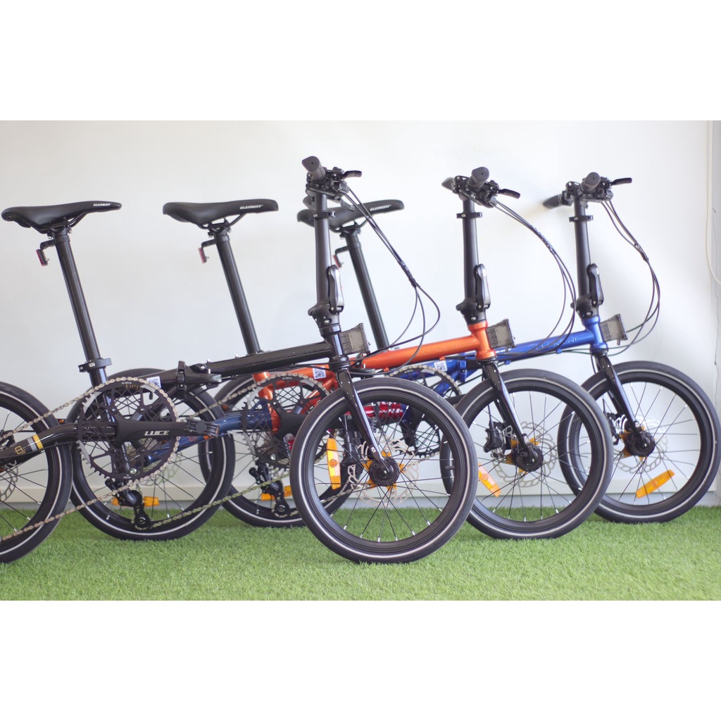 Jual Element Folding Bike Troy 10 Speed / Sepeda Murah / Sepeda LIpat