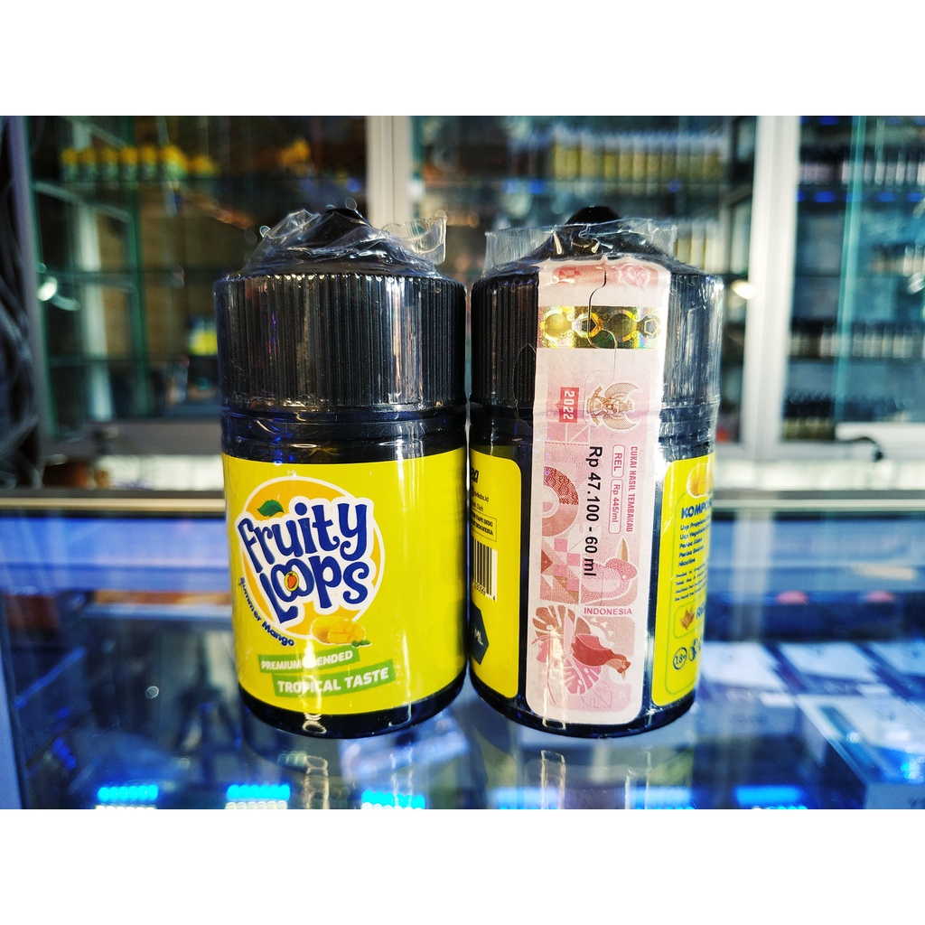 Jual Liquids 60ML 3&6MG VARIAN DINGIN//FRUITY LOOPSS//Original cukaii ...