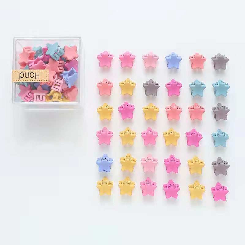 Jual [ 1 PCS ] Pcs Jepit Rambut Mini Bayi Bunga Bintang Kecil Poni Klip ...