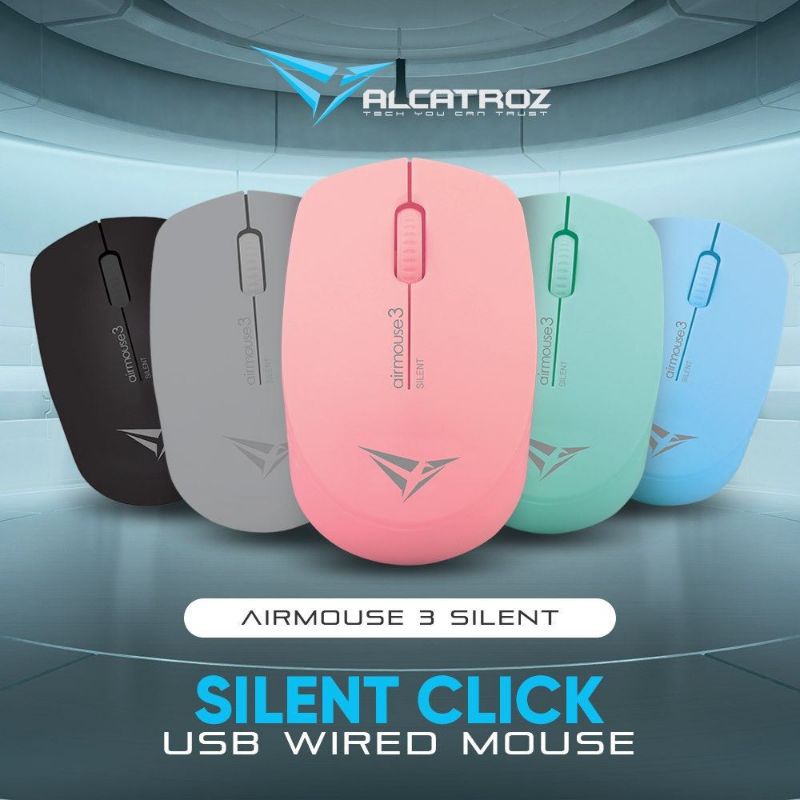 Jual Mouse Alcatroz Silent Click | Shopee Indonesia