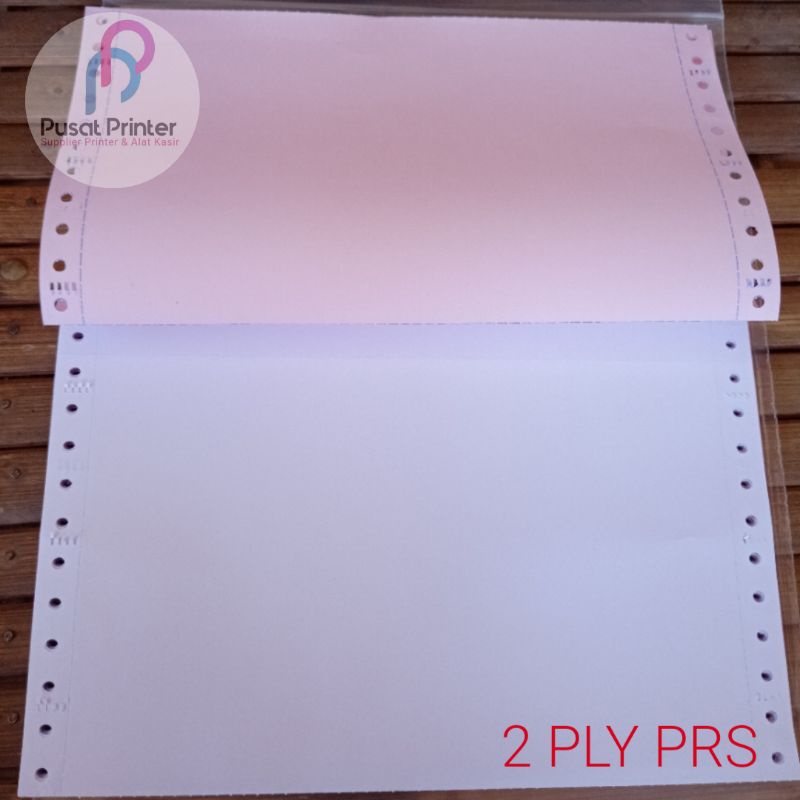Jual Kertas NCR Continuous Form 2 ply / Kertas Rangkap 2 / Kertas ...