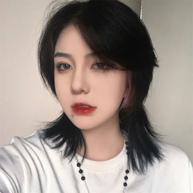 Jual Serigala Ekor Wig Rambut Asli Penuh Rambut Asli Pengurangan Usia ...