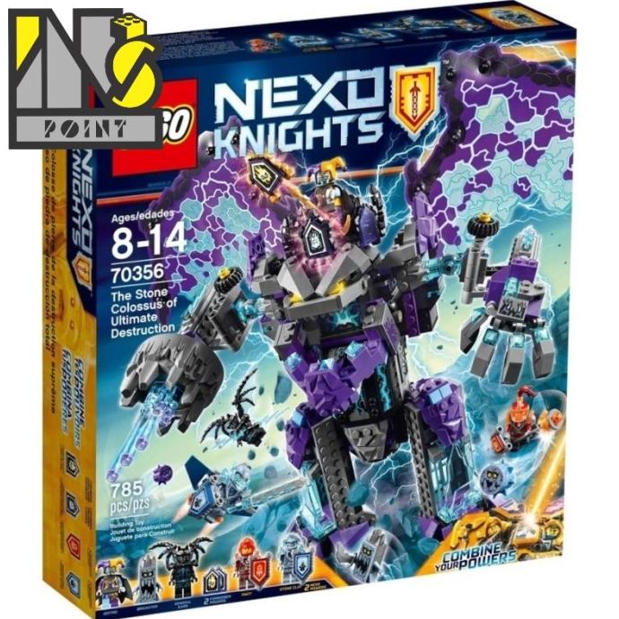 Jual LEGO 70356 - Nexo Knights - The Stone Colossus of Ultimate ...