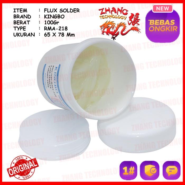 Jual Flux Kingbo Japan Original RMA-218 Made In Japan Pasta Solder ...
