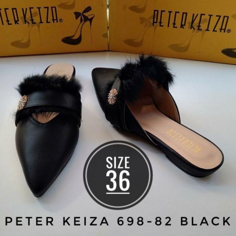 Peter Keiza Pearl Strap Sandal Wedges Wanita main image 1