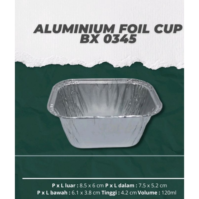 Jual ALUMINIUM FOIL TRAY BX 0345 | Shopee Indonesia