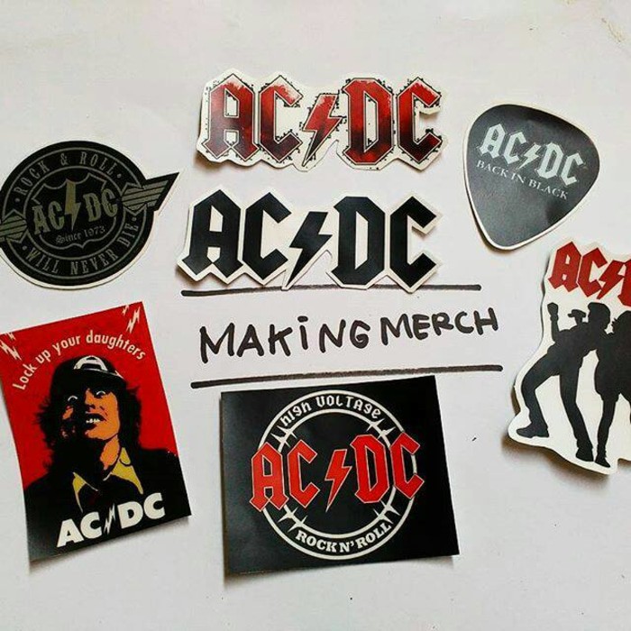 Jual STICKER VINIL MUSIK BAND AC/DC | Shopee Indonesia