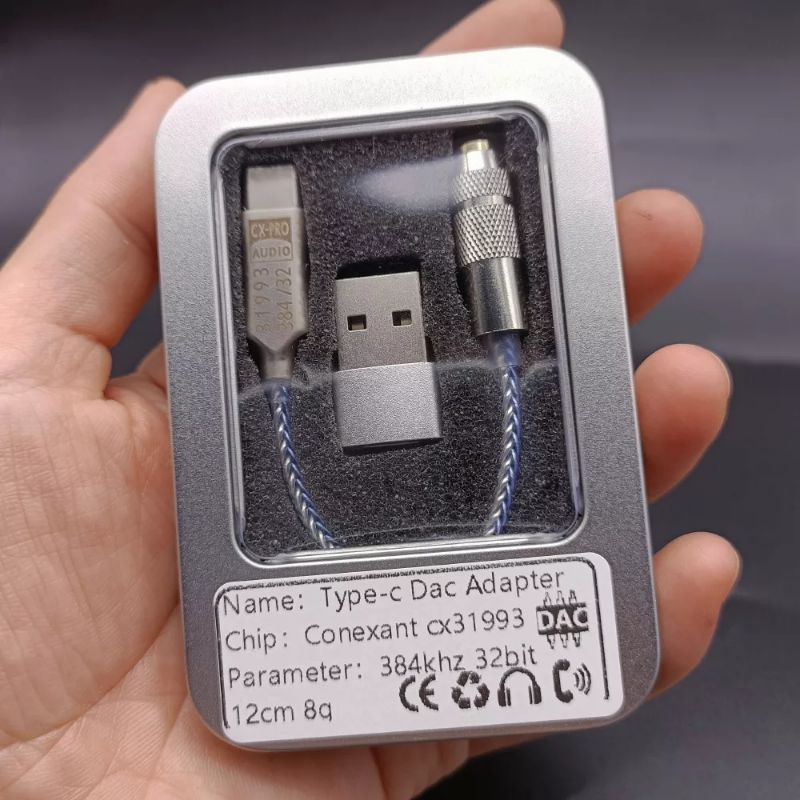 CX31993 USB Dac Type-C 3.5mmジャック