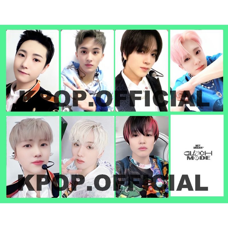 NCT ドヨン SHOPEE kpopmerch 71枚 Jual [ READY STOCK ] NCT DREAM GLITCH MODE KPOPMERCH YIZHIYU