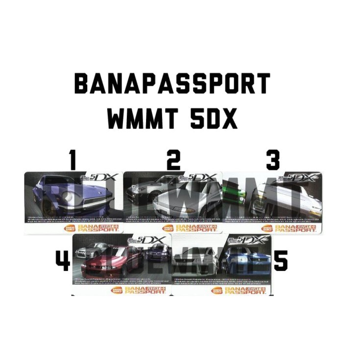Carte BanaPassport Exclusive - Wangan Midnight Maximum Tune 5 (NA) - Neuve - Édition Originale 2017