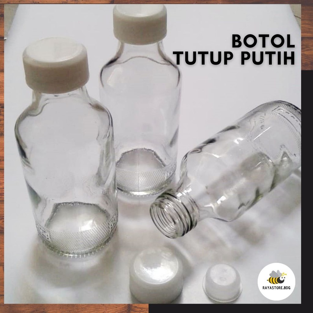 Jual Botol Kaca YOU C-1000 - 140 ml (sudah beserta tutup plastik ...