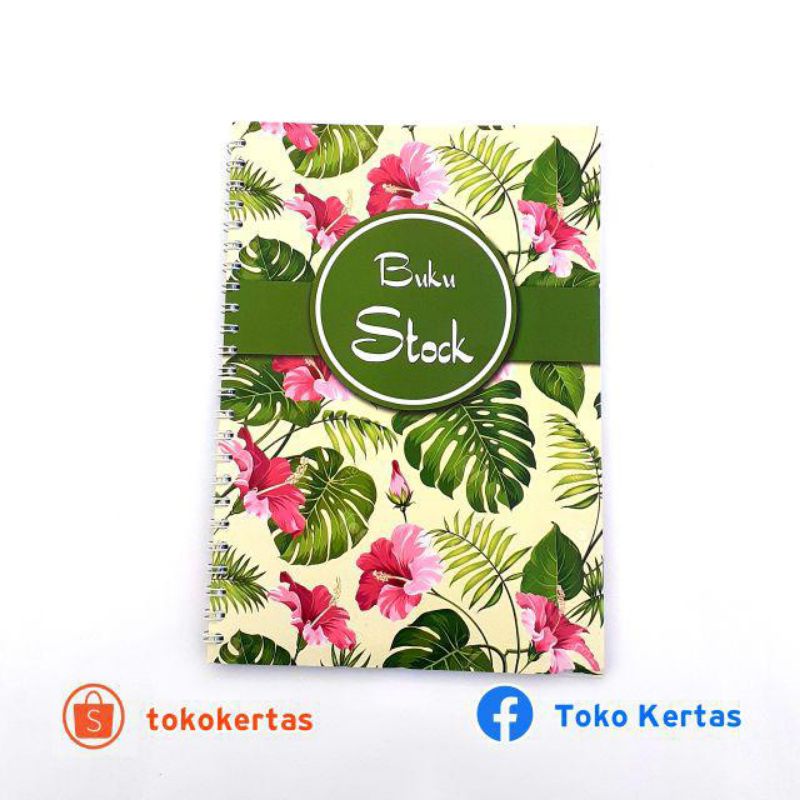 Jual BUKU ONLINE SHOP/BUKU STOCK SPIRAL | Shopee Indonesia