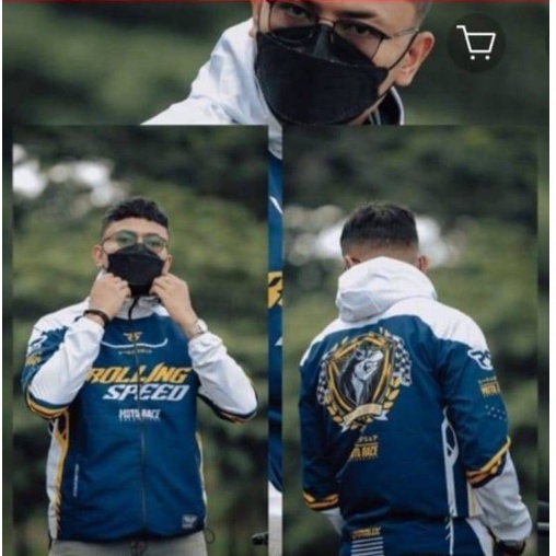 Jual JAKET HOODIE ROLLING SPEED PRINTING | Shopee Indonesia