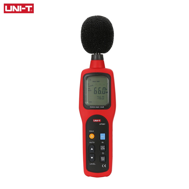Jual PREORDER UNI-T UT351 Digital Sound Level Meter 30-130db Desibel Db ...