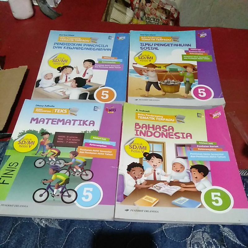 Jual Buku pendamping tematik terpadu kls 5 SD Bekas original | Shopee ...
