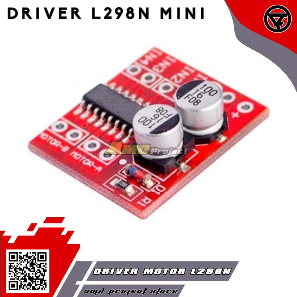 Jual Module Driver Motor L298N Mini Modul Driver Stepper DC Kecil L298 ...