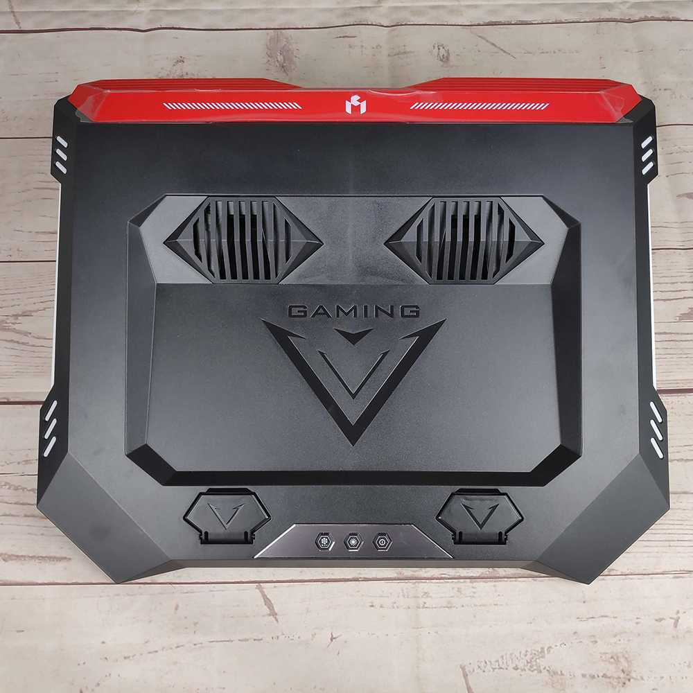 Jual Nuoxi Mc Gaming Cooling Pad Laptop Turbocharged Led Light Fan