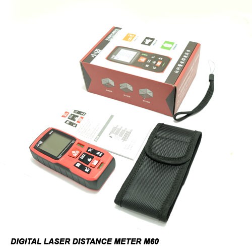 Jual Digital Laser Distance Meter M60 ( 60 meter ) | Shopee Indonesia