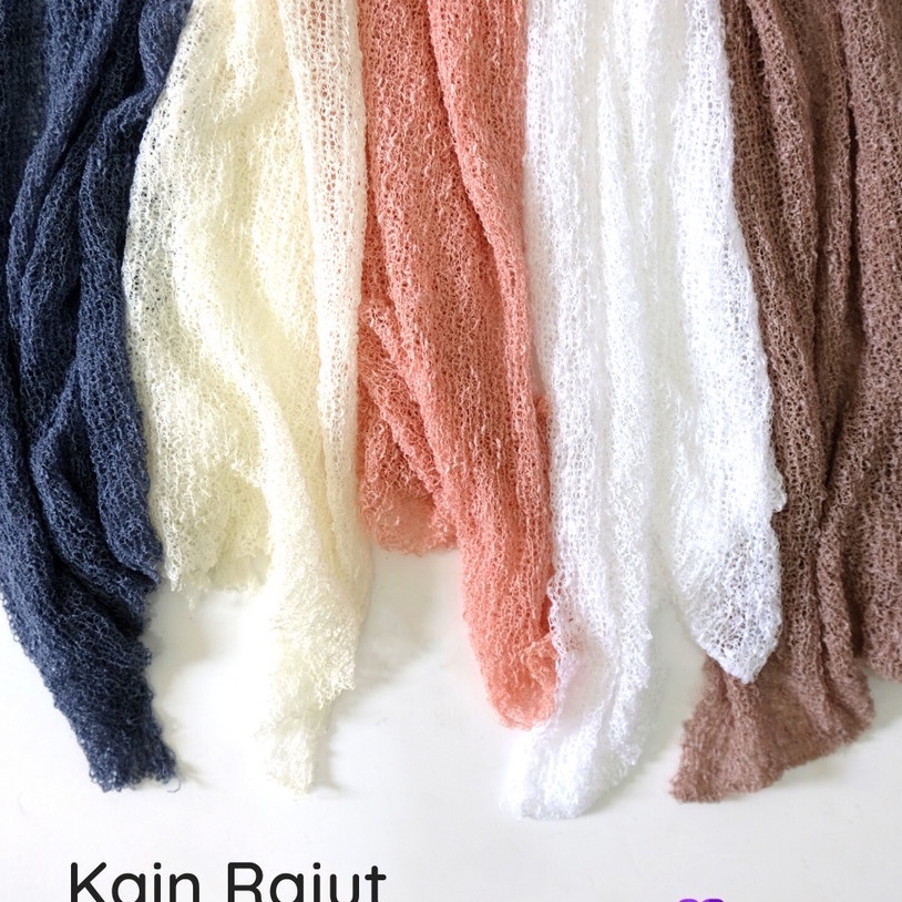 Jual IMPODIO Kain rajut fotografi /napkin pastel properti foto / photo ...