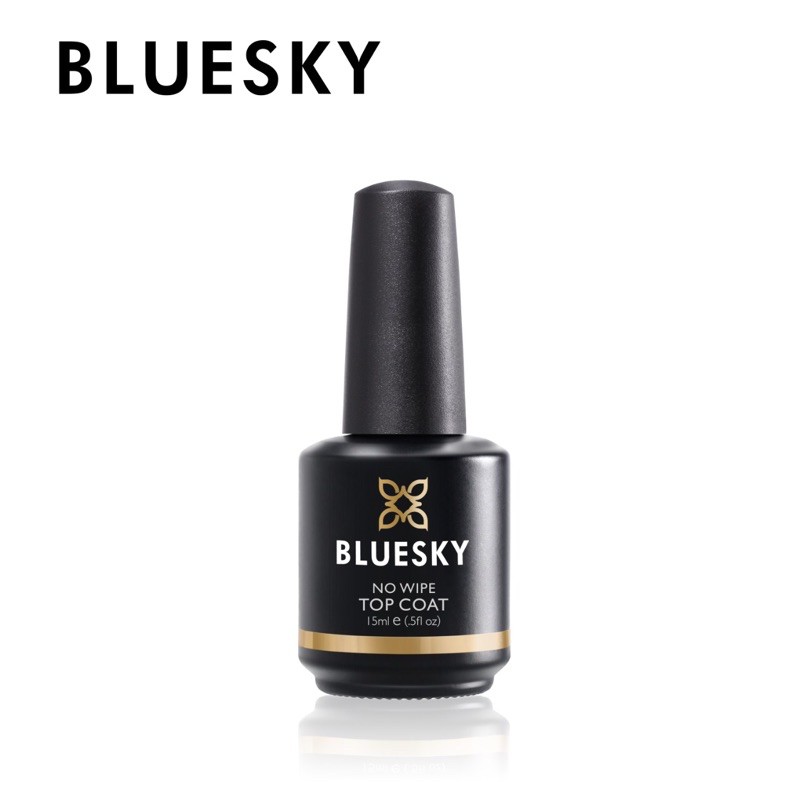 BLUESKY (BPOM) TOP COAT NO WIPE GLOSSY HALAL 15 ML - Main Image