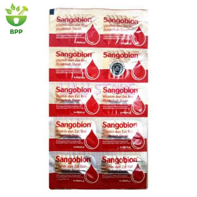 Jual Sangobion Kapsul Isi 10 Penambah Darah | Shopee Indonesia