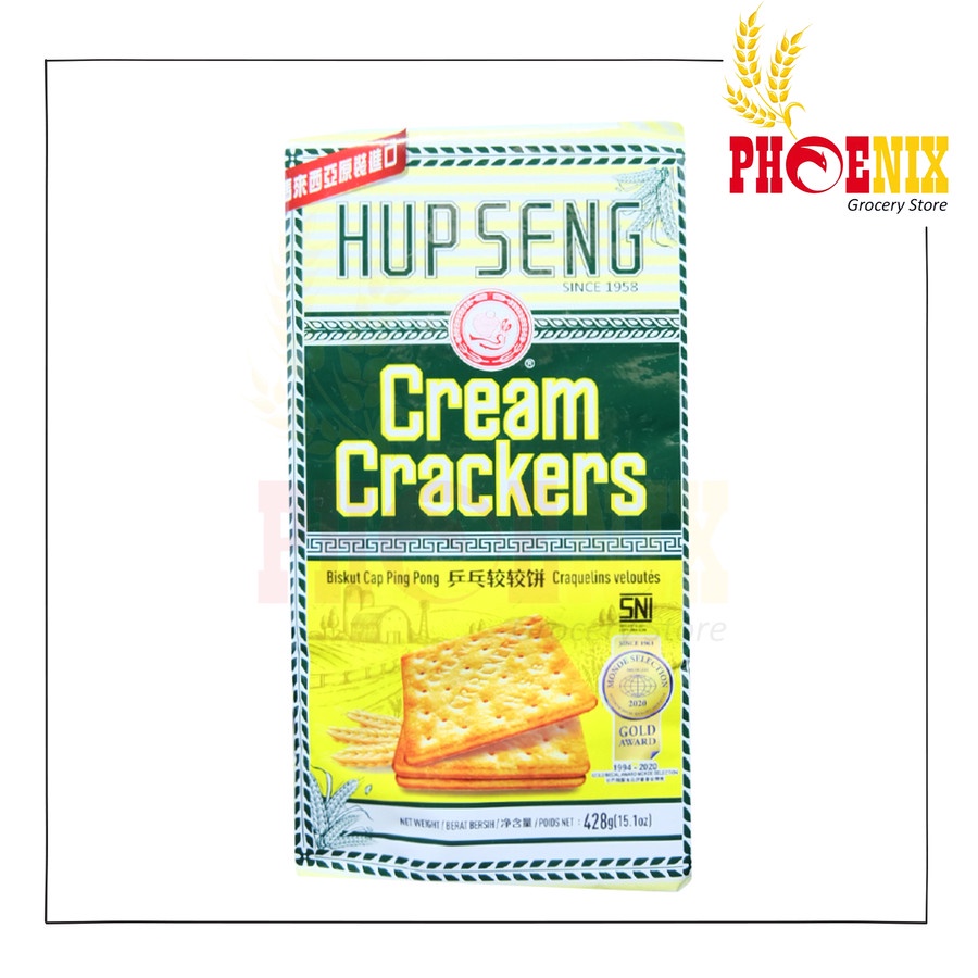 Jual Biskuit Hupseng Asin & Manis / Hup Seng Cream Cracker 428g ...