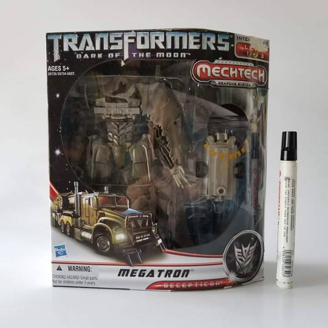 Jual mainan action figure megatron transformers dark of the moon ...