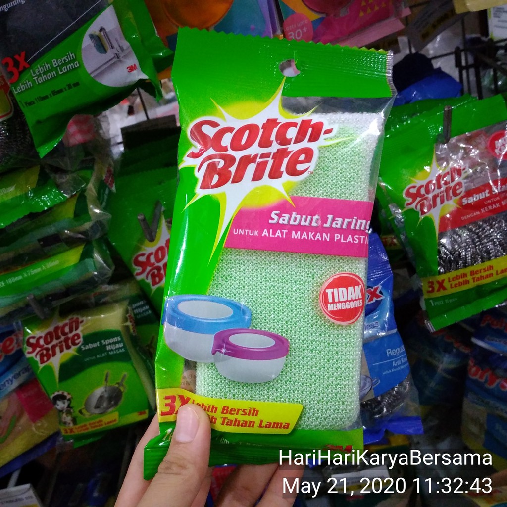 Jual Scotch Brite Sabut Jaring S Shopee Indonesia