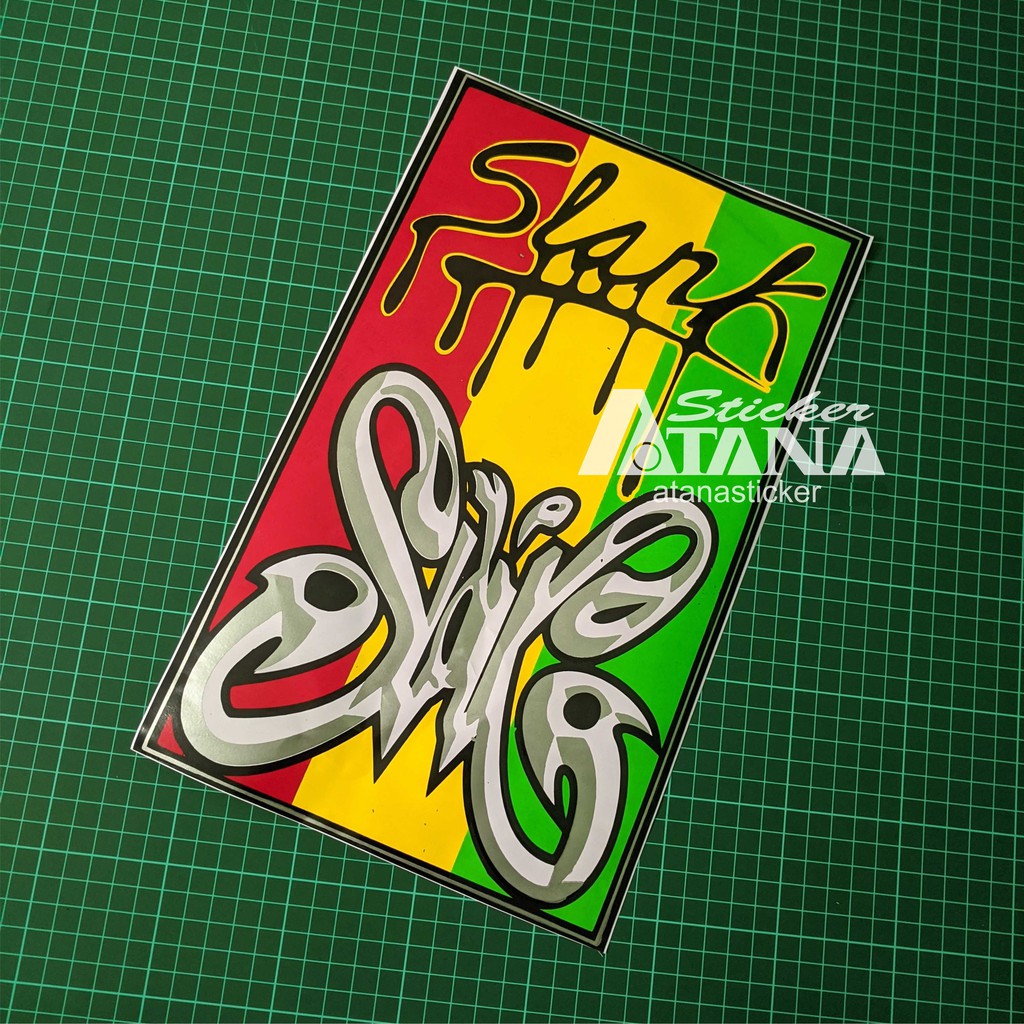 Jual Stiker Printing Sablon Jumbo Vinyl Slank Indonesia Slanker Rock ...