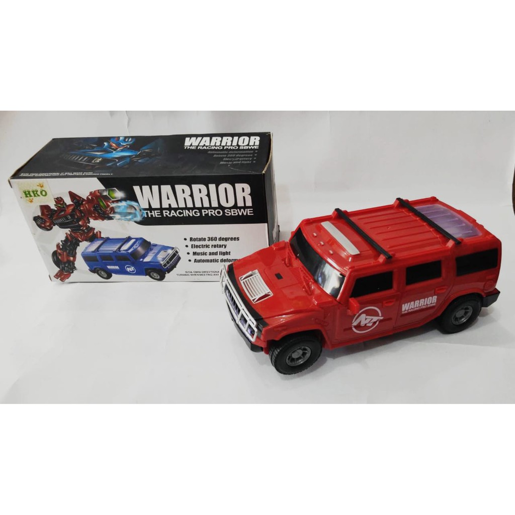 Jual Mainan Anak Mobil Robot Warrior Racing Pro Transform 8811 | Shopee ...