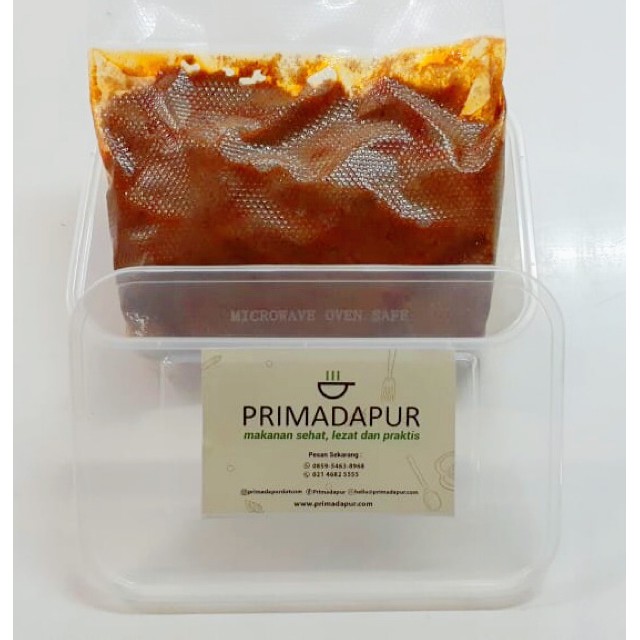Jual PROMO! Rendang Daging Sapi Asli 500 gr Frozen Food | Shopee Indonesia