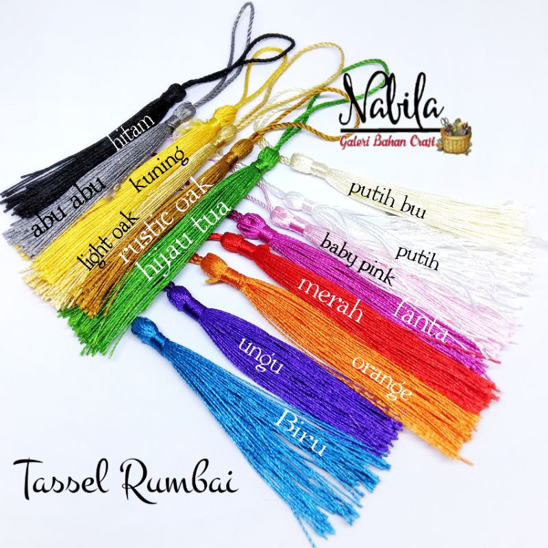 Jual (10pcs) Tassel rumbai bahan tasbih | Shopee Indonesia